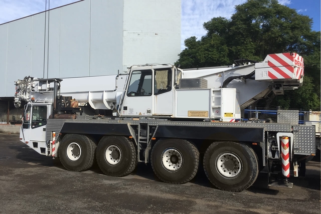 Demag AC80-1 — 80 tonų automobilinis kranas nuomai