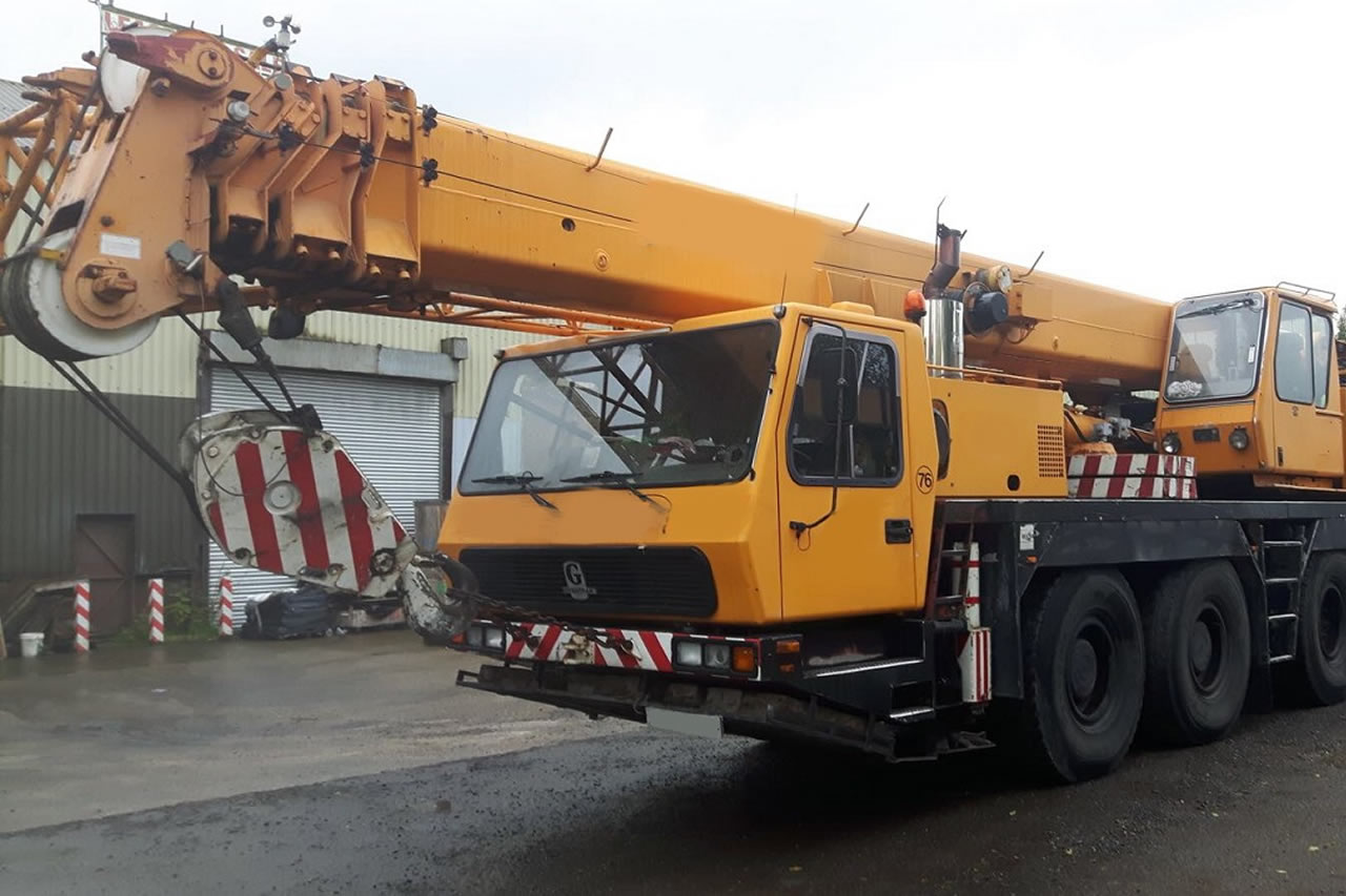Grove GMK4070-1 — 70 tonų automobilinis kranas nuomai